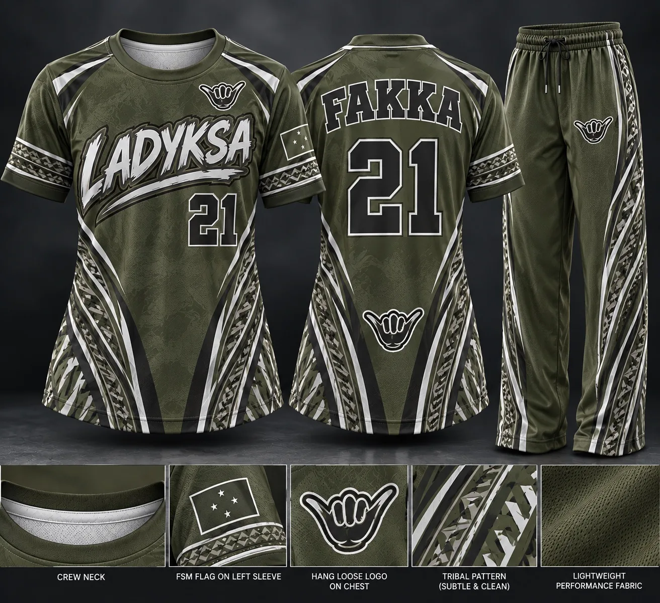 Custom jersey concept