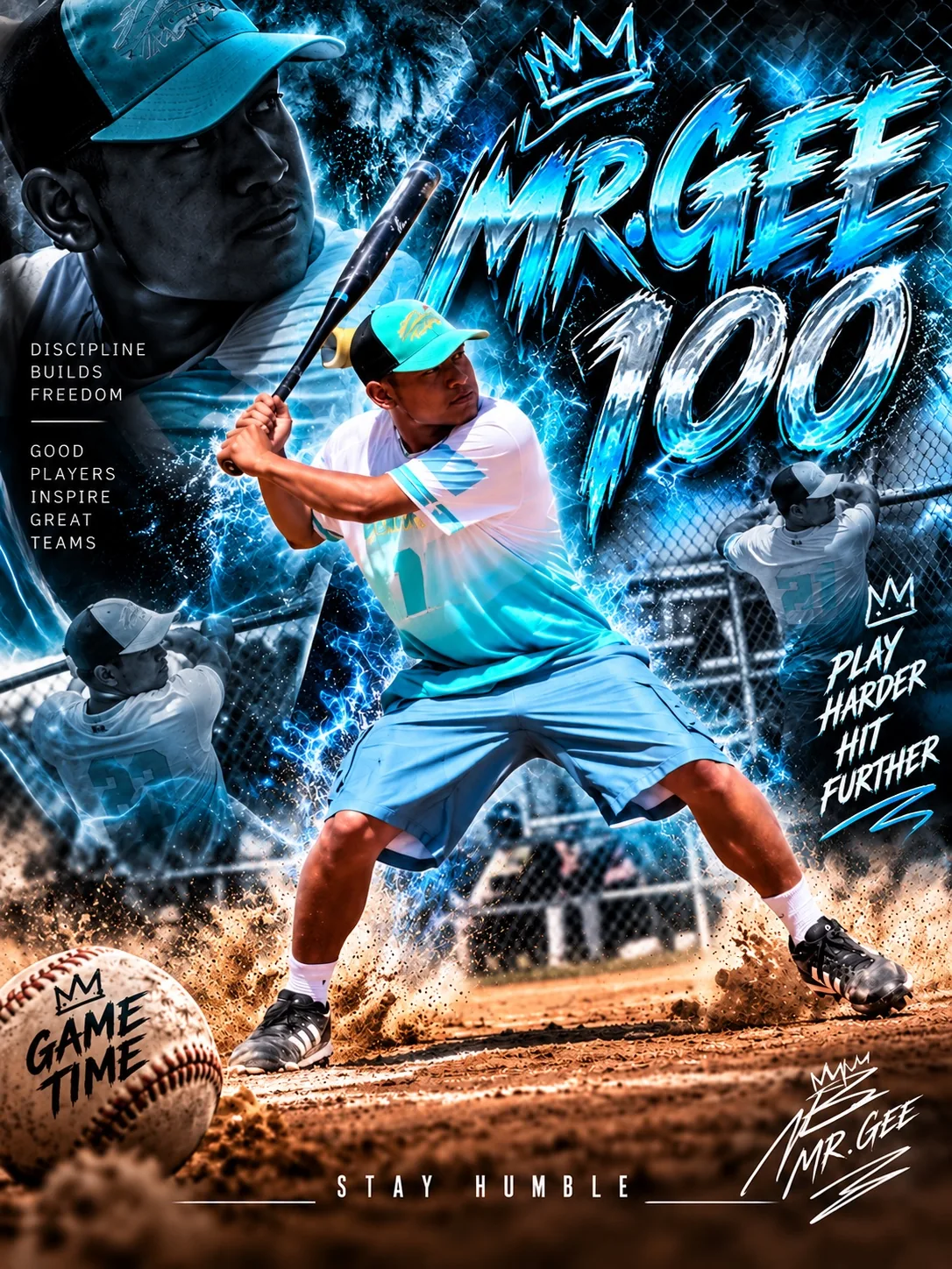 Mr. Gee player graphic